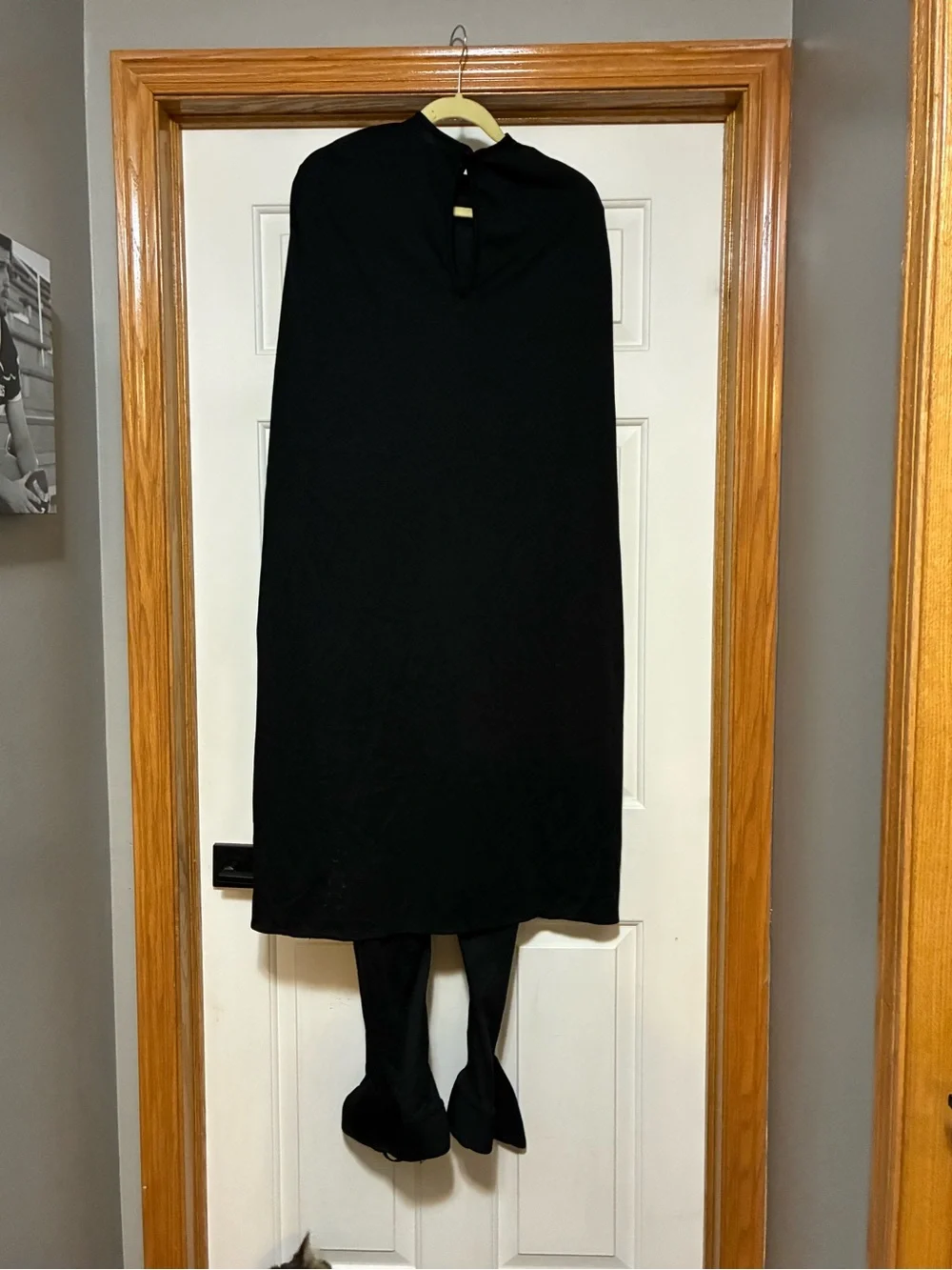 Star Wars Black Darth Vader Jumpsuit Costume WITH TALKING DARTH VADER HELMET - Picture 3 of 8